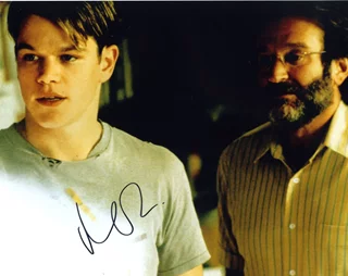 Matt Damon autograph