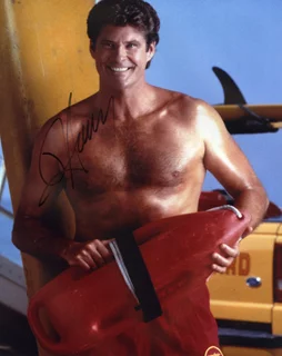 David Hasselhoff autograph