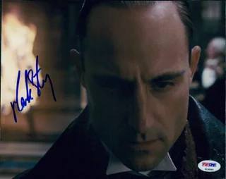 Mark Strong autograph