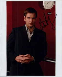 Michael Weatherly autograph