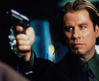 John Travolta autograph
