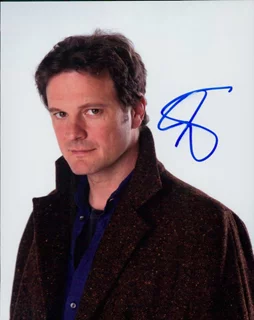 Colin Firth autograph