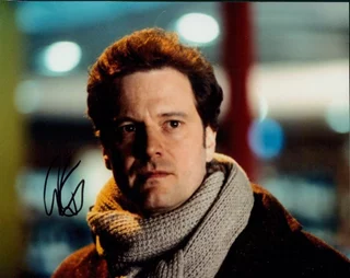 Colin Firth autograph