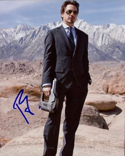 Robert Downey Jr. autograph
