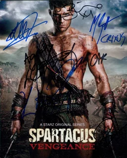 Spartacus autograph