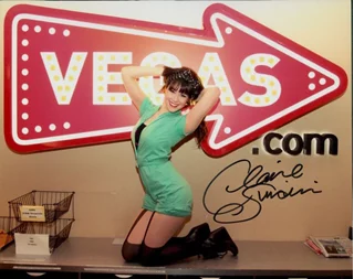 Claire Sinclair autograph