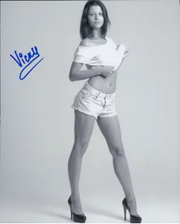 Vicky Gymnast autograph