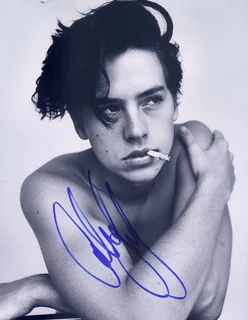 Cole Sprouse autograph