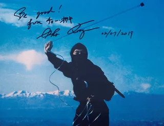 Sho Kosugi autograph