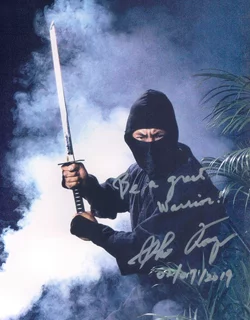 Sho Kosugi autograph