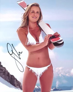 Lindsey Vonn autograph
