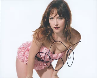 Dakota Johnson autograph