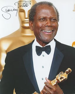Sidney Poitier autograph