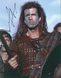 Mel Gibson autograph