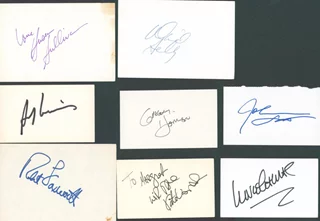 Falcon Crest autograph