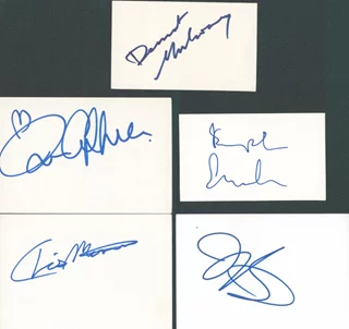 My Best Friend's Wedding autograph