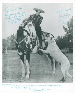 Duncan Renaldo autograph