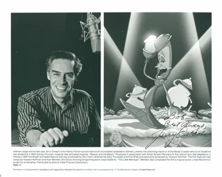 Jerry Orbach autograph