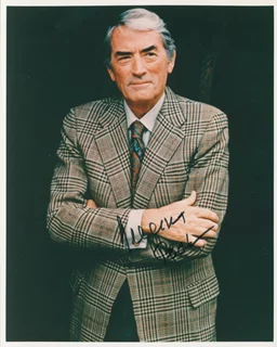 Gregory Peck autograph