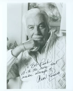 Cesar Romero autograph