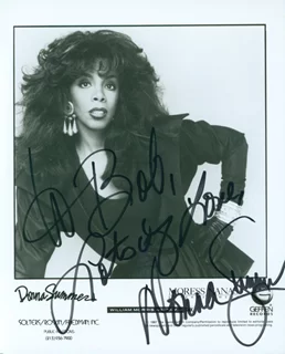 Donna Summer autograph
