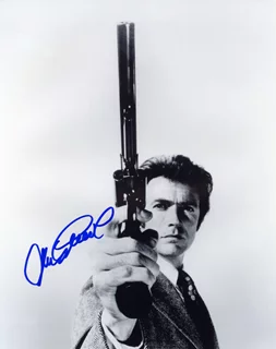 Clint Eastwood autograph