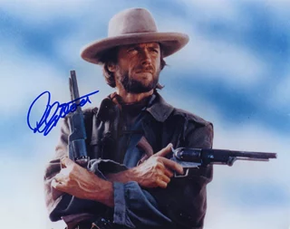 Clint Eastwood autograph