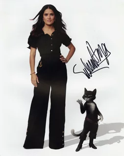 Salma Hayek autograph
