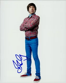 Simon Helberg autograph
