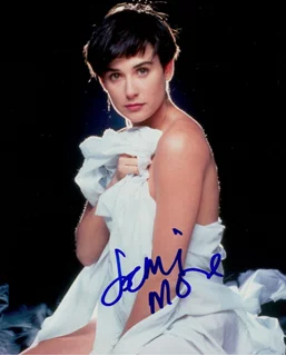 Demi Moore autograph