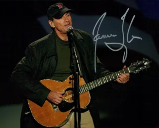 James Taylor autograph
