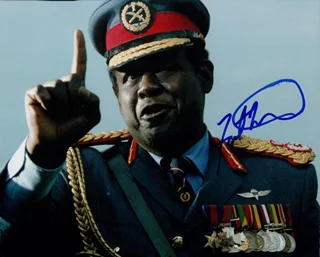Forest Whitaker autograph