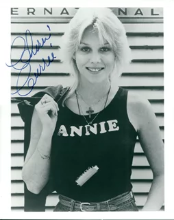 Cherie Currie autograph