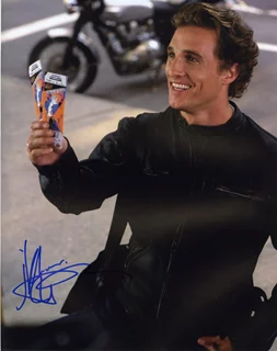 Matthew McConaughey autograph