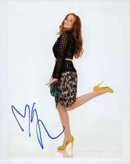 Isla Fisher autograph