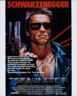 James Cameron autograph