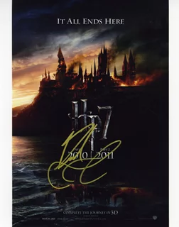 Daniel Radcliffe autograph