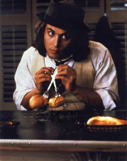 Johnny Depp autograph
