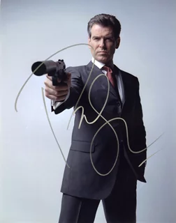 Pierce Brosnan autograph
