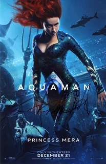 Amber Heard autograph