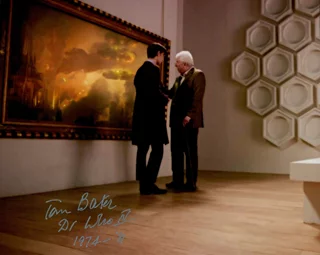 Tom Baker autograph