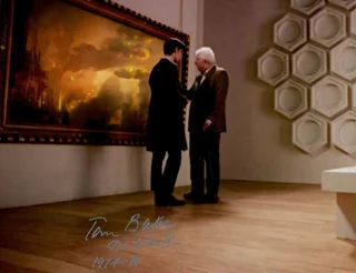 Tom Baker autograph