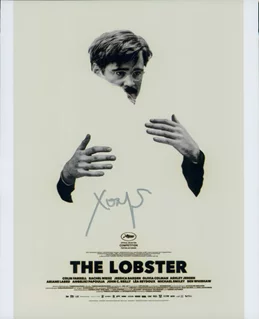 Yorgos Lanthimos autograph