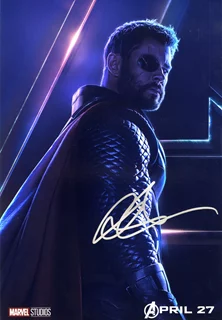 Chris Hemsworth autograph