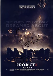 Project X autograph