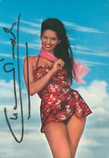 Claudia Cardinale autograph