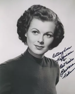 Barbara Hale autograph