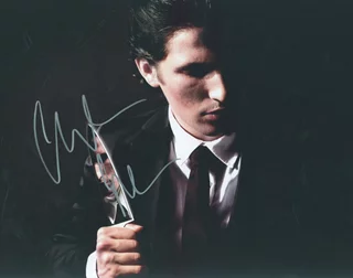 Christian Bale autograph