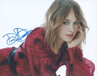Dakota Johnson autograph