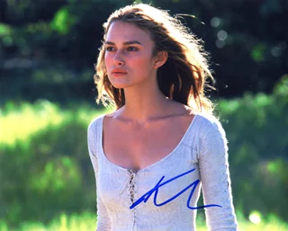 Keira Knightley autograph